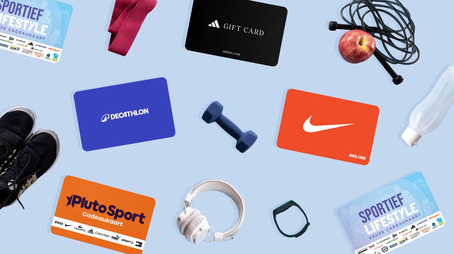 Dit zijn de 5 beste sport cadeaukaarten van dit moment!